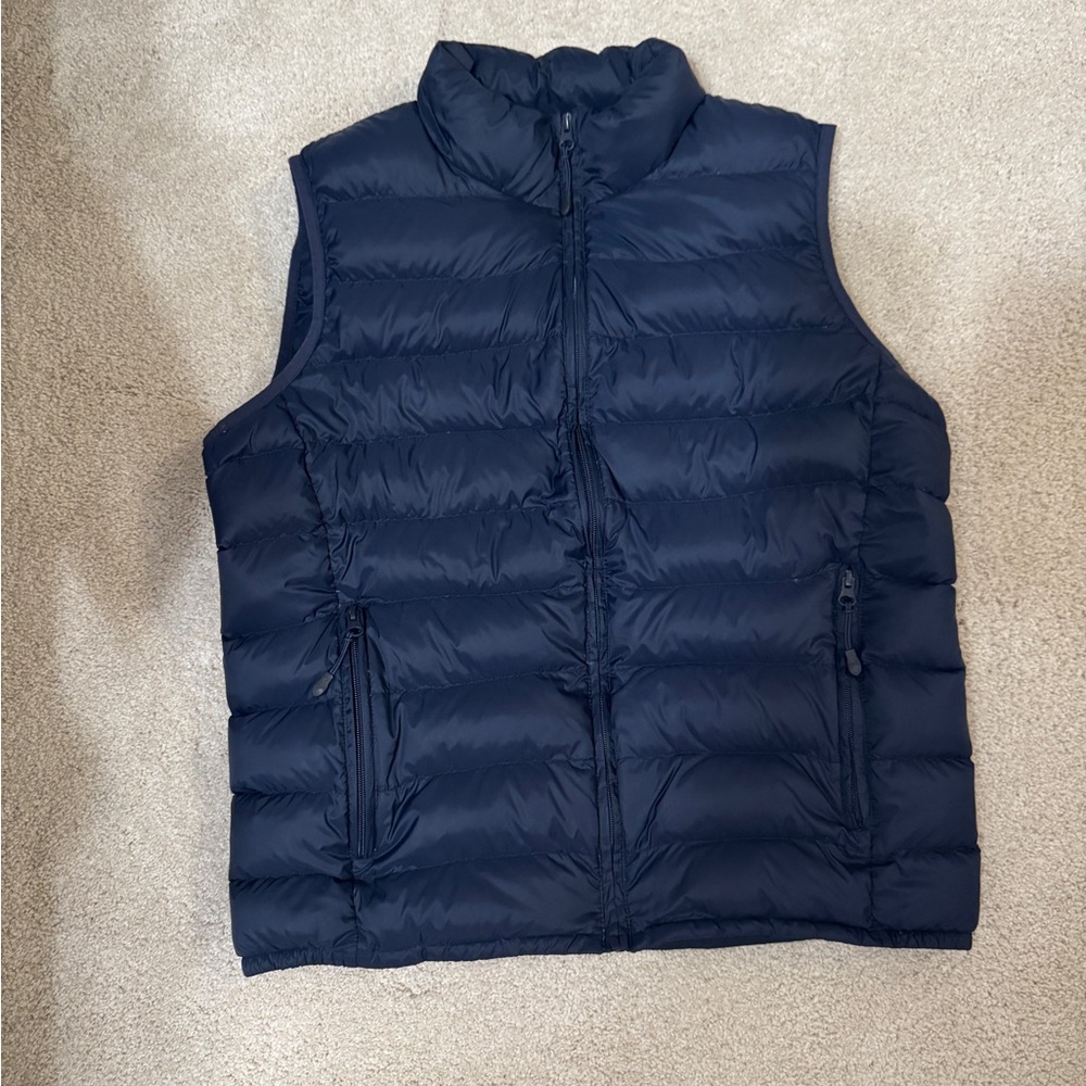G.H. Bass & Co. Dark Blue Puffer Vest